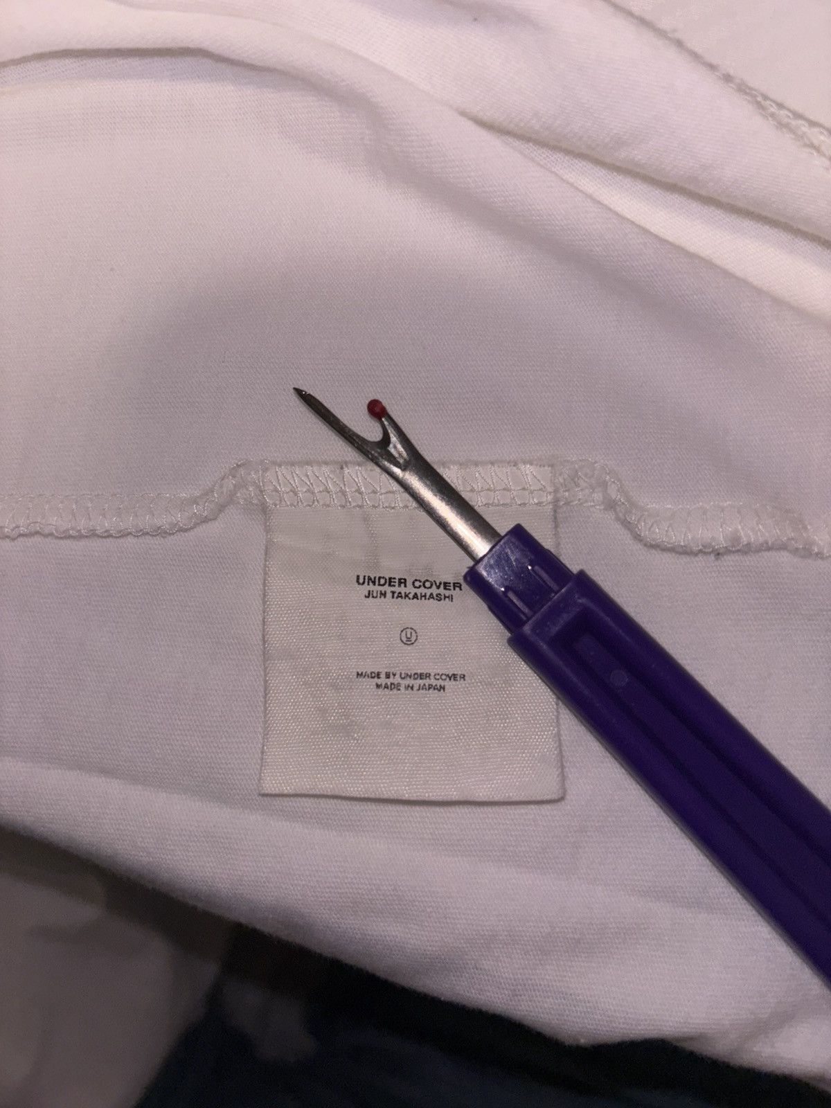 Fragment Design × Undercover SS04 Undercover x Fragment “amatuer’s use?” White Tee Size US M / EU 48-50 / 2 - 5 Thumbnail