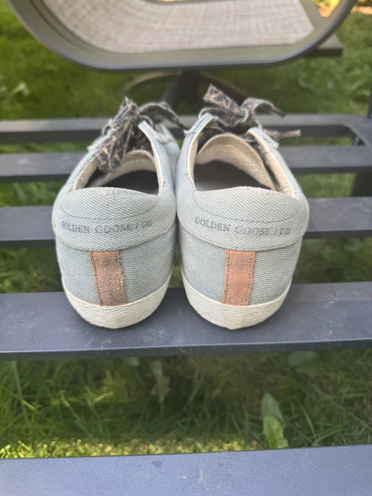 Golden Goose Golden Goose Sneakers Size 39 – Distressed Gray Canvas / Leo Size US 9 / IT 39 - 2 Thumbnail