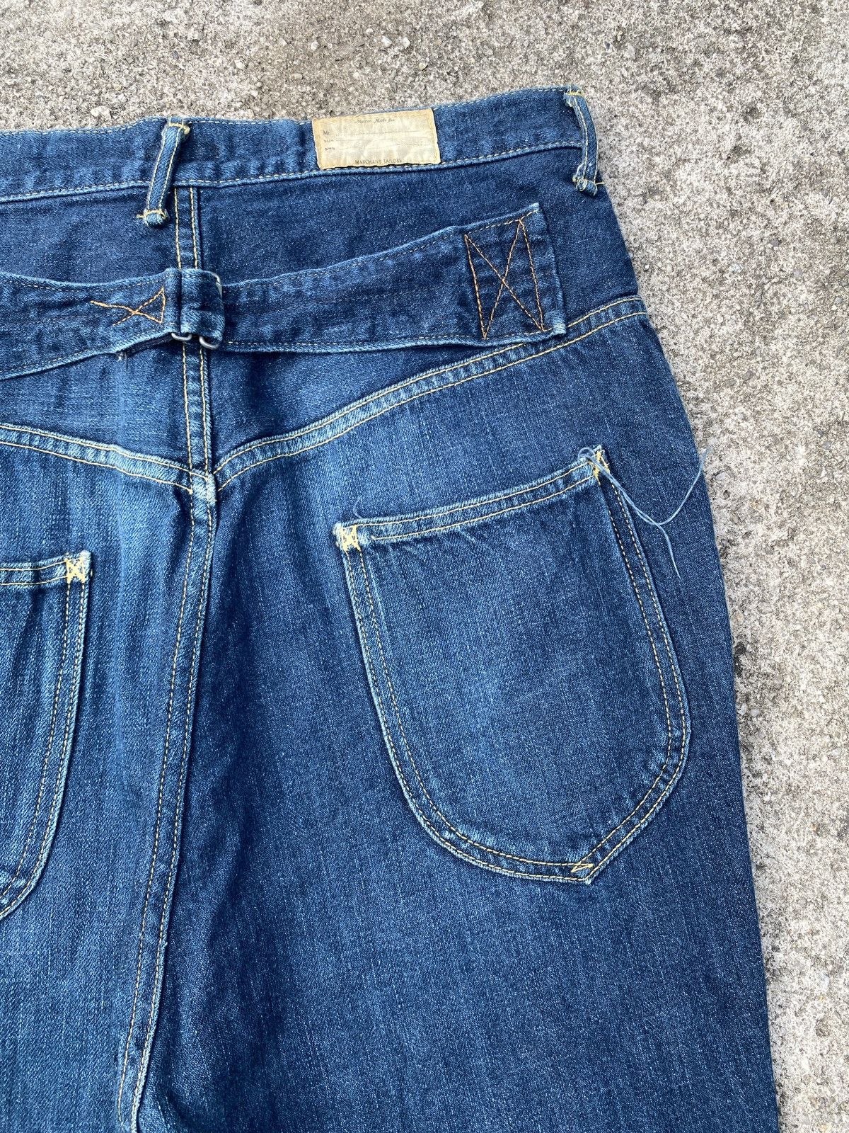 Kapital Kapital Japan Long Rise Buckle Back Jeans Size US 28 / EU 44 - 15 Thumbnail