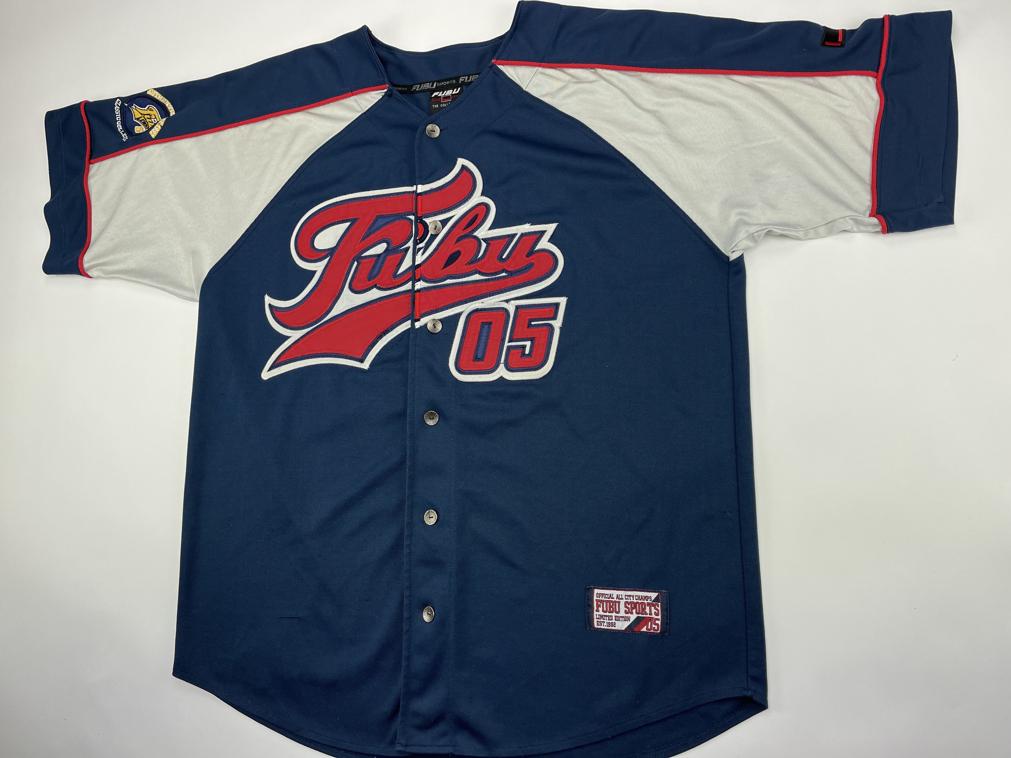 Fubu FUBU jersey, vintage hip hop t-shirt, 90s hip hop skater XL Size US XL / EU 56 / 4 - 3 Thumbnail