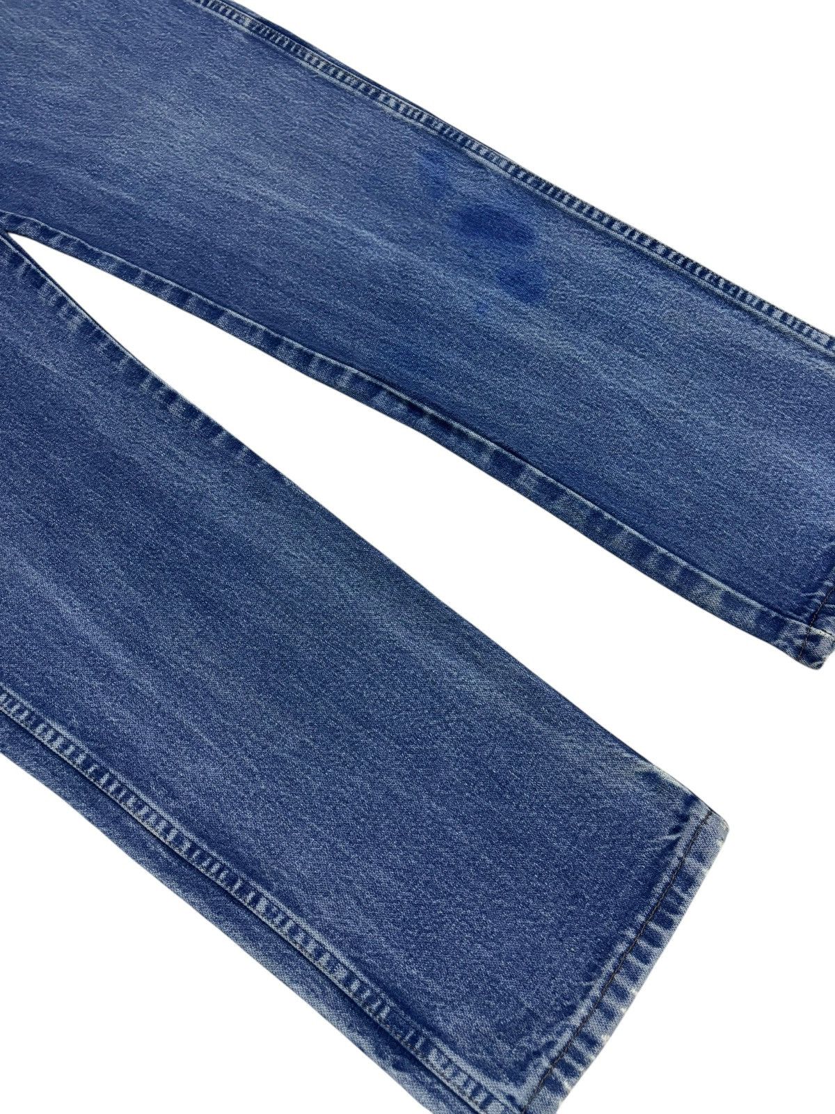 Vintage × Wrangler Vintage Wrangler Blue Relaxed Jeans Size US 34 / EU 50 - 4 Thumbnail