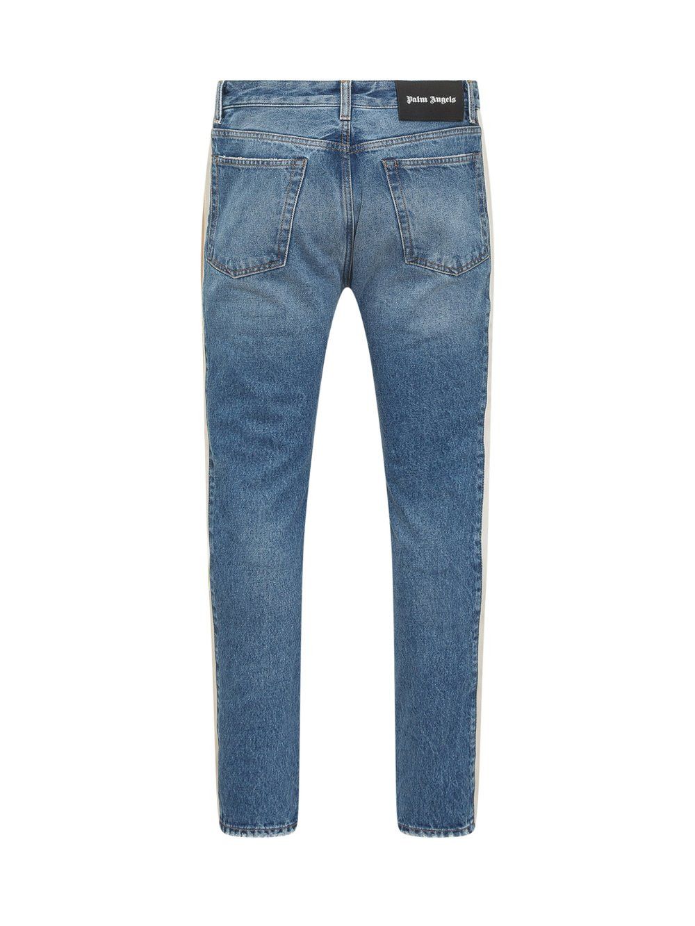 Palm Angels o1y0325 Denim Pant in Blue Size US 29 - 4 Thumbnail