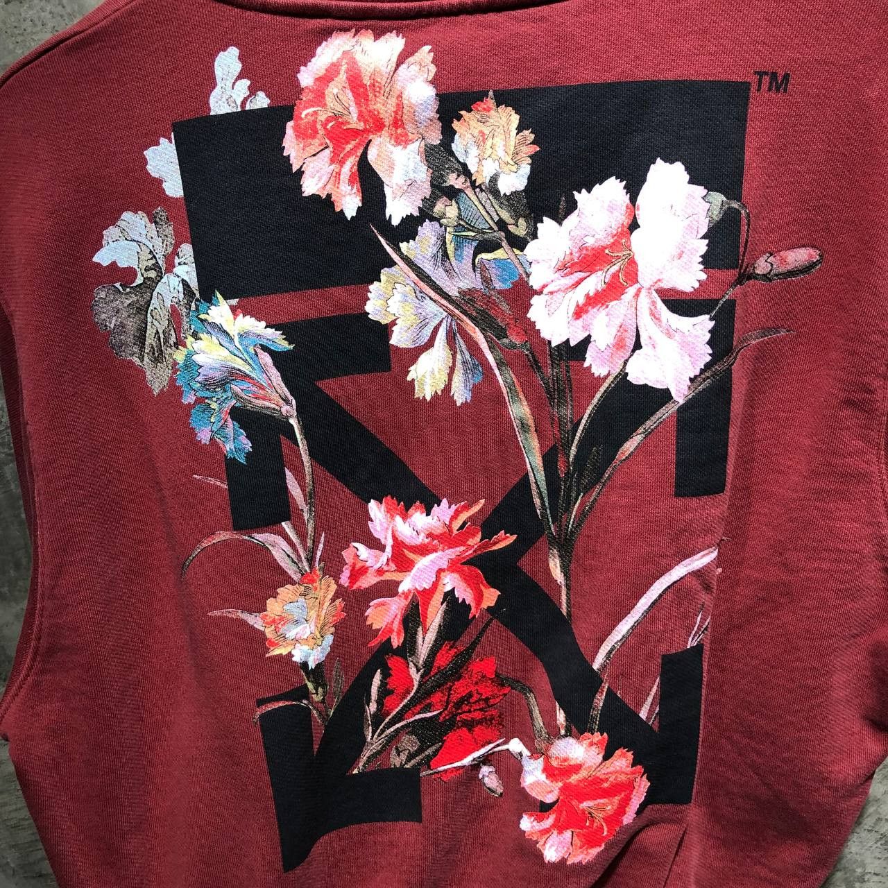 Off-White Off-White Floral Arrows Crewneck Size M / US 6-8 / IT 42-44 - 2 Thumbnail