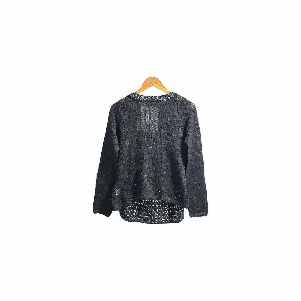 Hysteric Glamour × Japanese Brand × Tornado Mart ♟️ Sick Y2K Tornado Mart Knit Cardigan Sequin & Camisole Set Size M / US 6-8 / IT 42-44 - 13 Thumbnail
