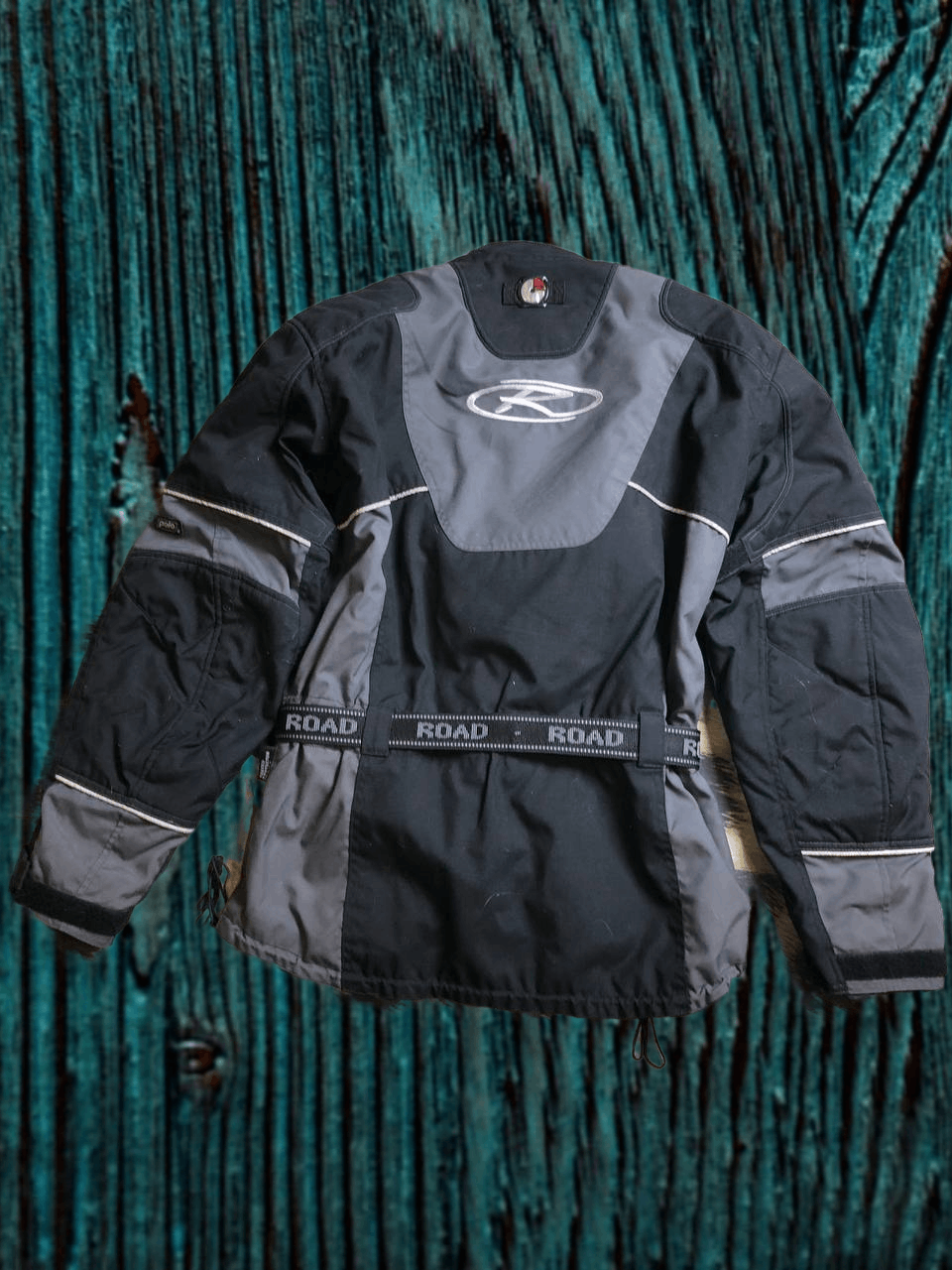 Vintage Motorcycle Racing Jacket Mens Black Full Zip Size US L / EU 52-54 / 3 - 1 Thumbnail