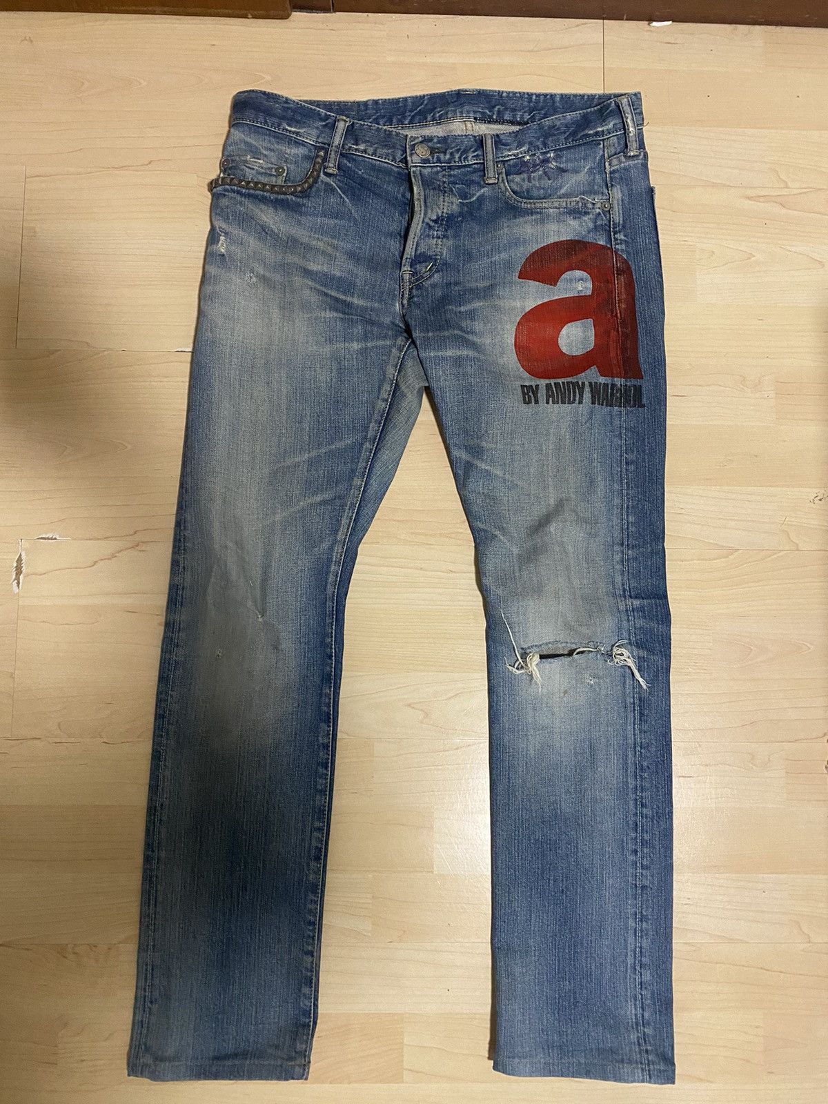 Andy Warhol Hysteric glamour x andy warhol denim 34 Size US 34 / EU 50 - 1 Thumbnail