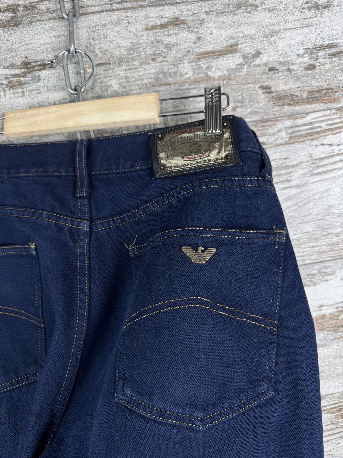 Armani Mens Vintage Armani jeans Made in Italy denim pants rare y2k Size US 34 / EU 50 - 11 Thumbnail
