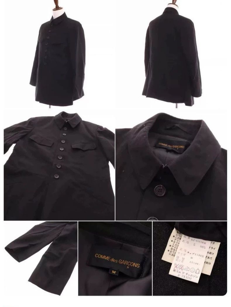 Comme des Garcons Comme Des Garcons MFleece stand up collar suit jacket 2502- Size US S / EU 44-46 / 1 - 1 Thumbnail