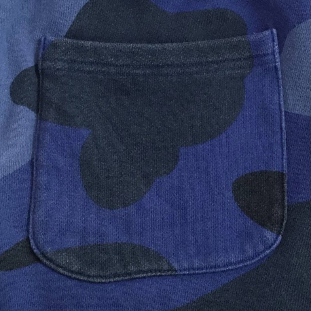 Bape BAPE Giant Blue Camo Sweat Shorts a bathing ape ★size S Size US 30 / EU 46 - 4 Thumbnail