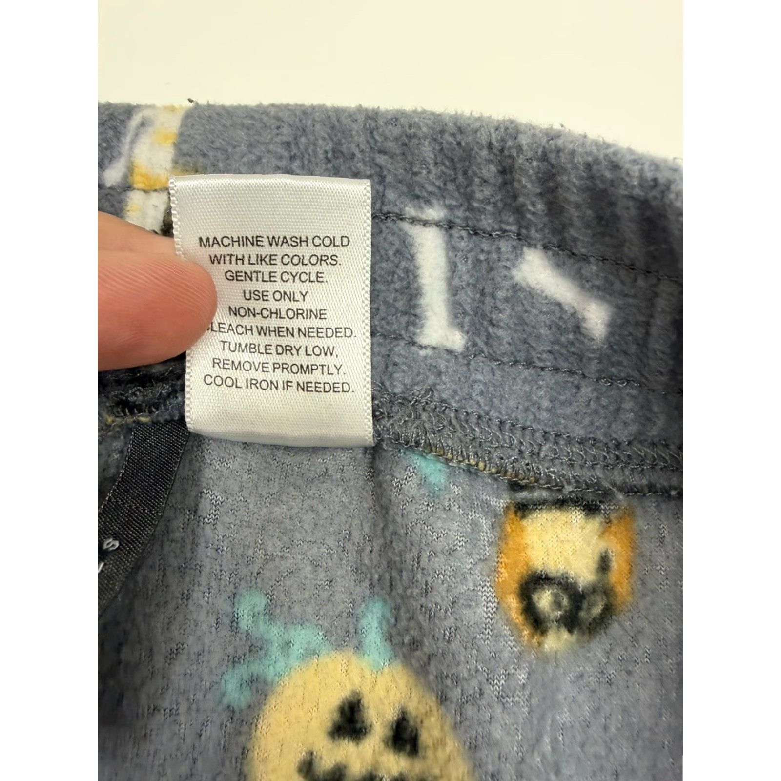 Vintage Jaclyn Intimates Womens Pants XL Gray Halloween Dog Fleece PJ Jogger Size 40" / US 18 - 6 Thumbnail