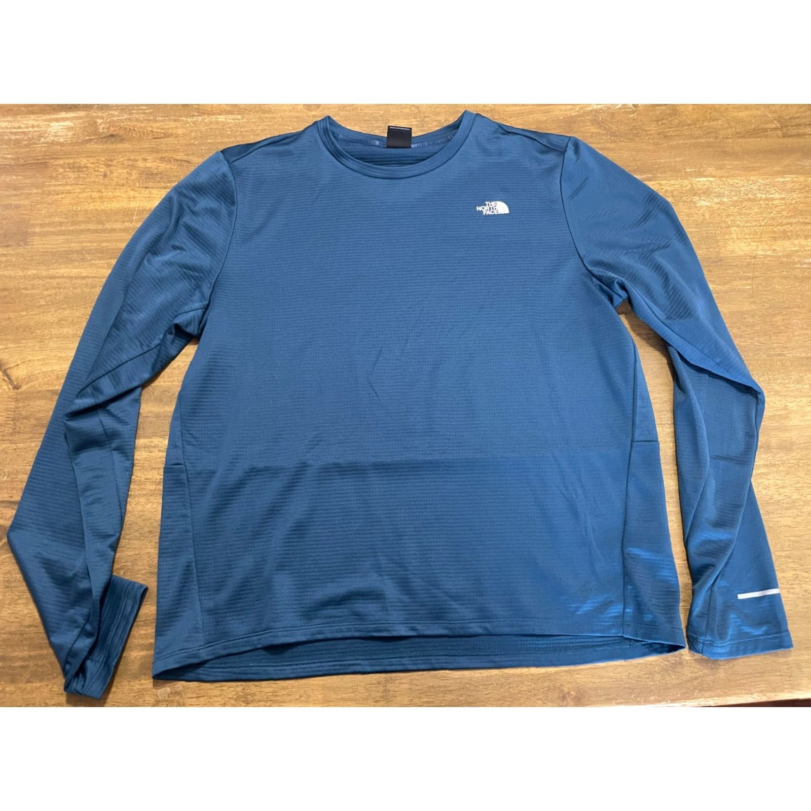 The North Face The North Face Shirt Men XL Blue Long Sleeve Crew Neck Logo Shirt Size US XL / EU 56 / 4 - 2 Thumbnail