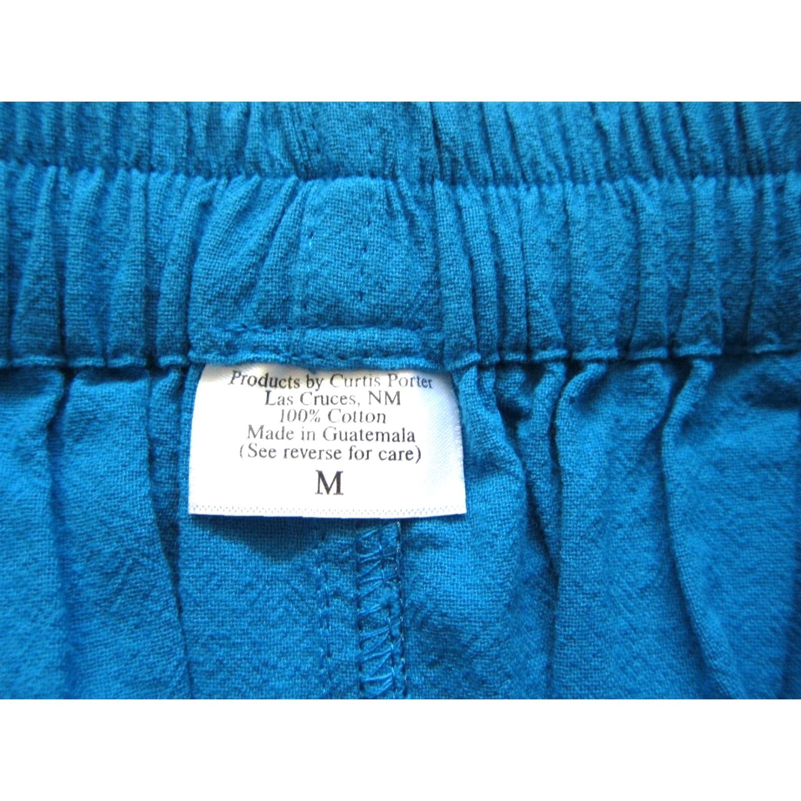 Vintage VINTAGE Unbranded 100% Cotton Blue Pocket Cargo Bermuda Culotte Shorts Women S-M Size 28" / US 6 / IT 42 - 4 Thumbnail