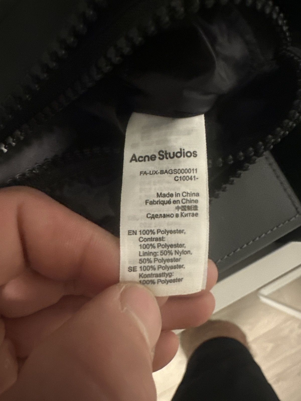 Acne Studios Acne Studios Messenger Bag Size ONE SIZE - 8 Thumbnail