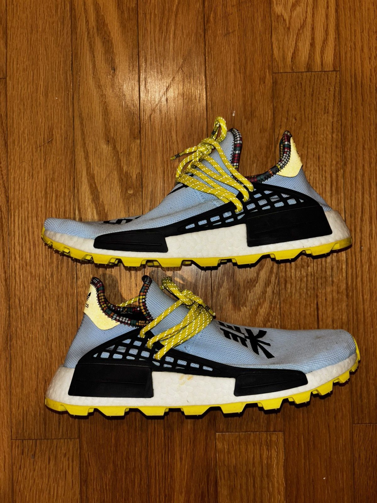 Adidas × Pharrell Adidas x Pharrell NMD Hu Size US 9.5 / EU 42-43 - 3 Thumbnail