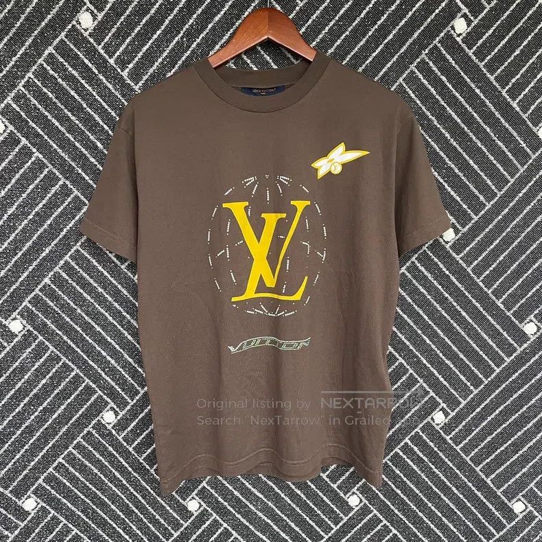 Louis Vuitton Louis Vuitton SS25 Graphic Printed Crew Neck Short Sleeve Size US XS / EU 42 / 0 - 1 Thumbnail