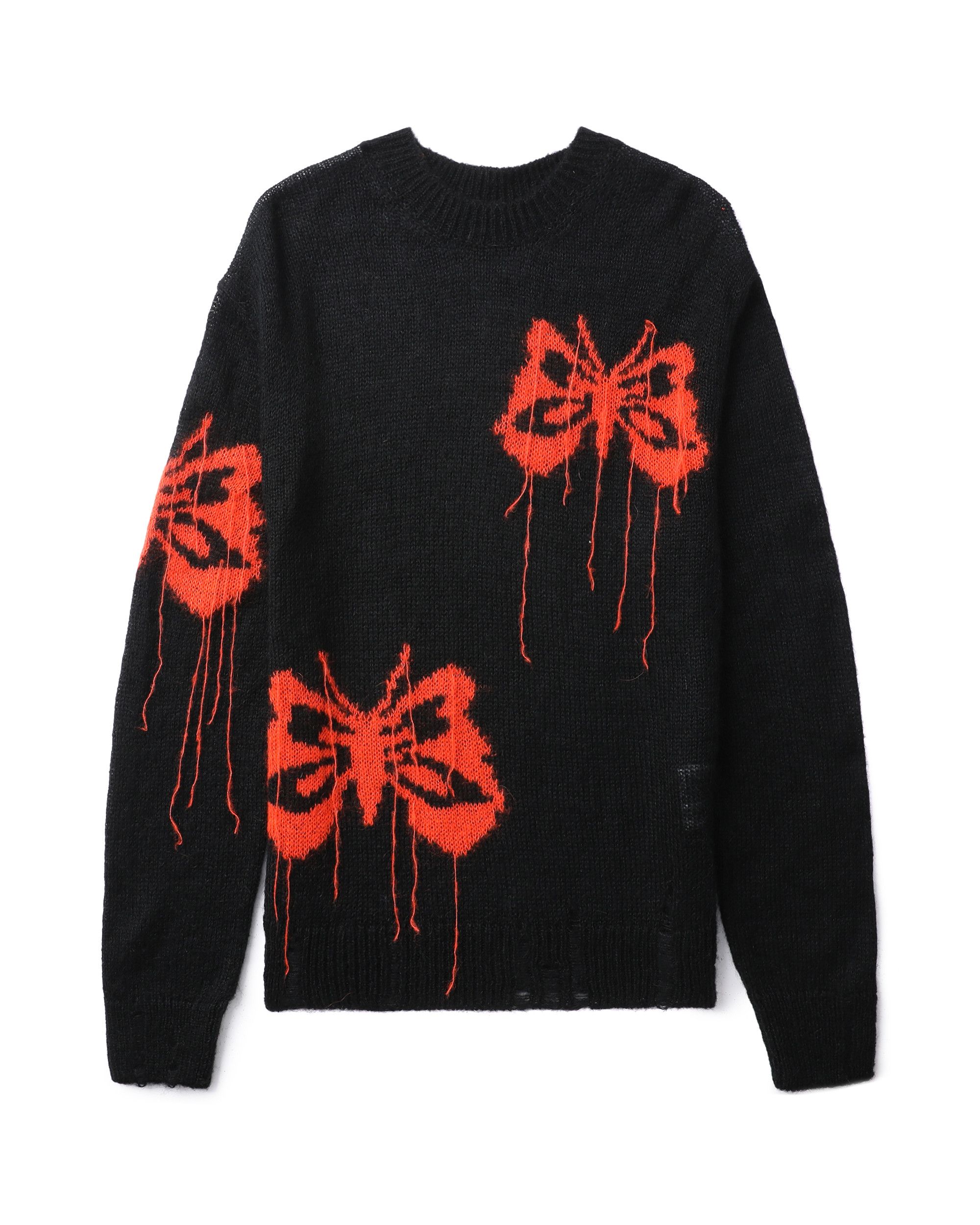 Acne Studios Acne Studios Butterfly Inset Floral Knitwear Size XXS / US 00 / IT 34 - 1 Thumbnail