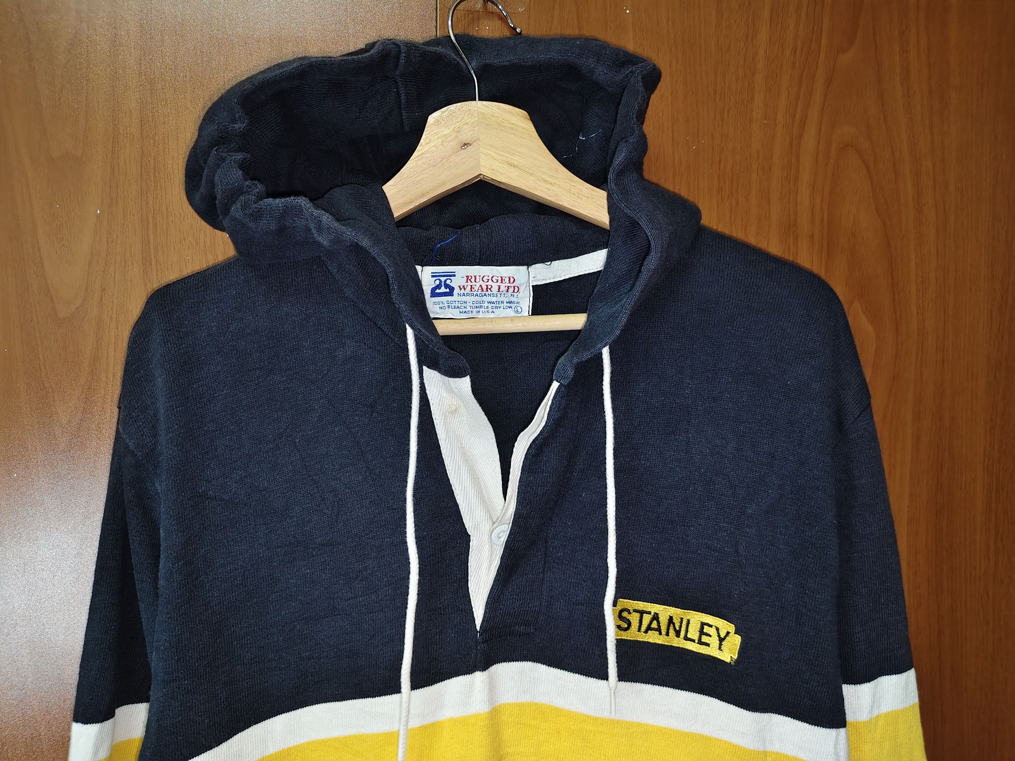 Other Vintage 80s 90s Rugged Wear Ltd Stanley Tools Embroidered Size US L / EU 52-54 / 3 - 3 Thumbnail
