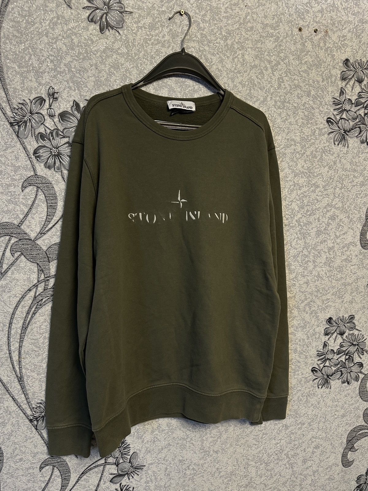 Stone Island Stone island vintage sweatshirt rare logo rare item Size US XL / EU 56 / 4 - 2 Thumbnail