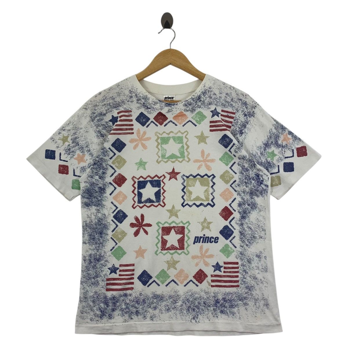 Prince Vintage PRINCE tennis sports art printed tee Size US M / EU 48-50 / 2 - 1 Thumbnail