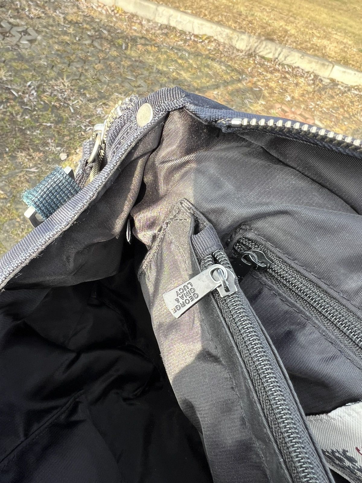 Vintage George Gina Lucy Distressed Y2k Japanese Bag