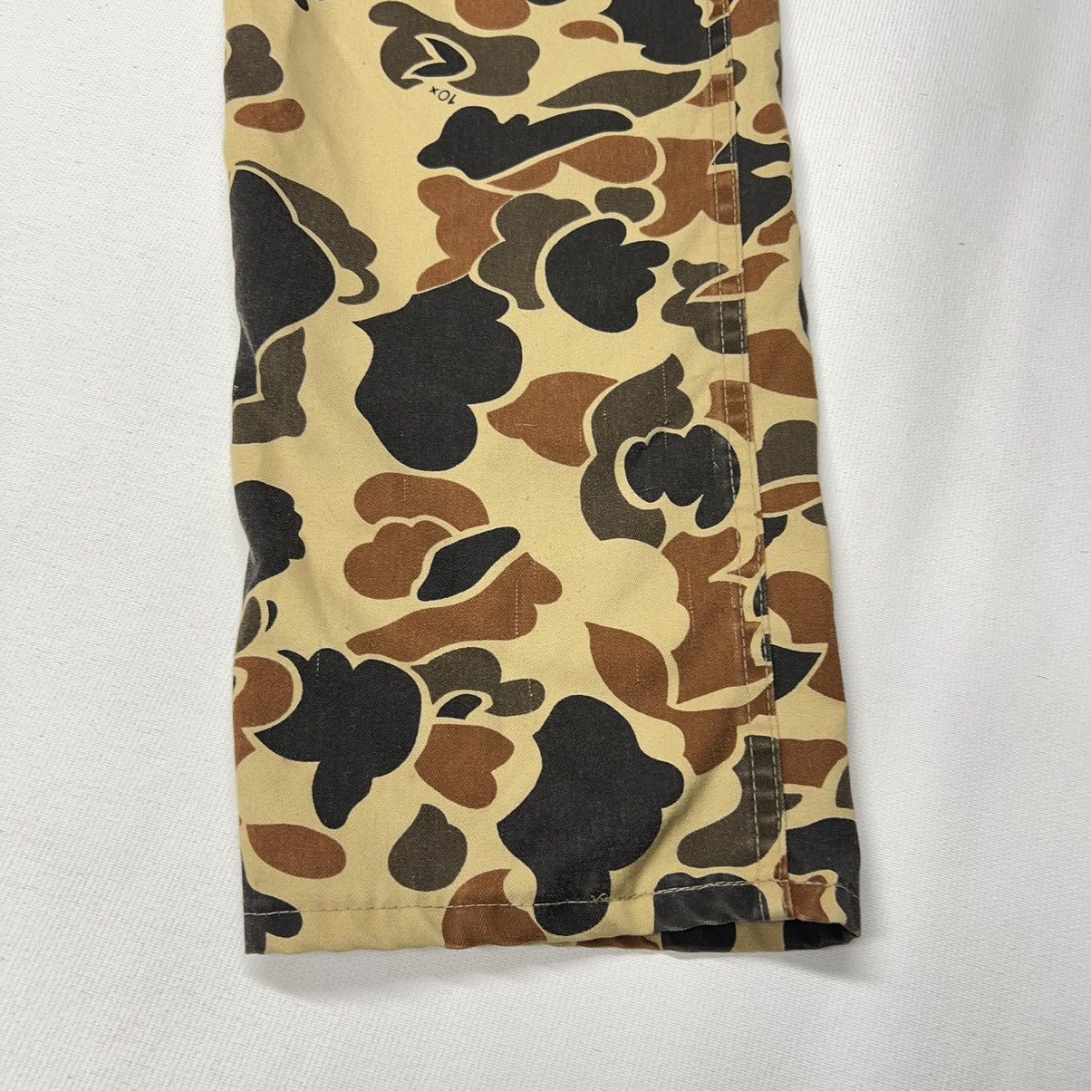 Vintage VTG 10X Cargo Pants Medium Duck Camo Brown Pocket Hunting Size US 32 / EU 48 - 2 Thumbnail