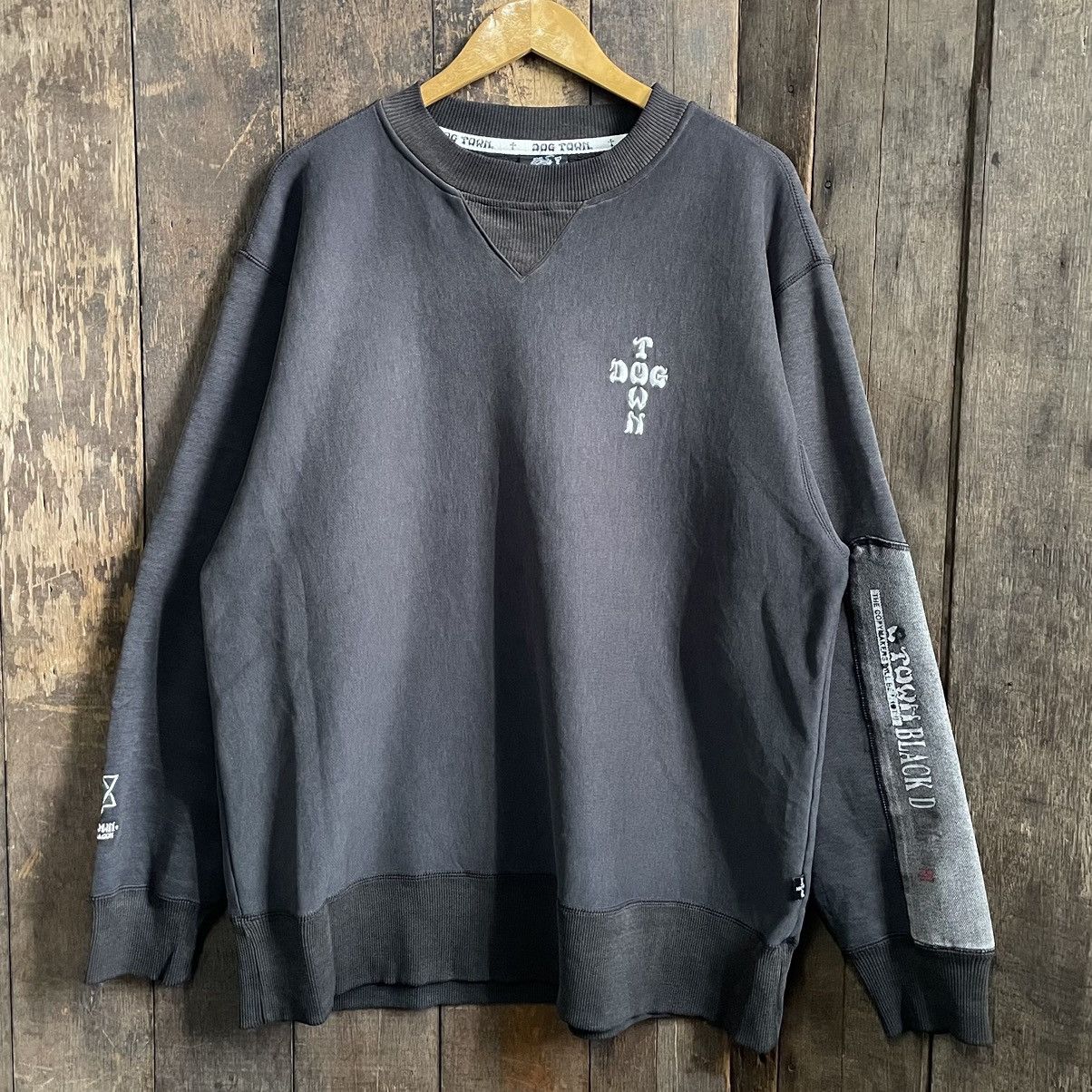 Dogtown × Japanese Brand DogTown Big Logo Crewneck Sweatshirt Size US XL / EU 56 / 4 - 2 Thumbnail