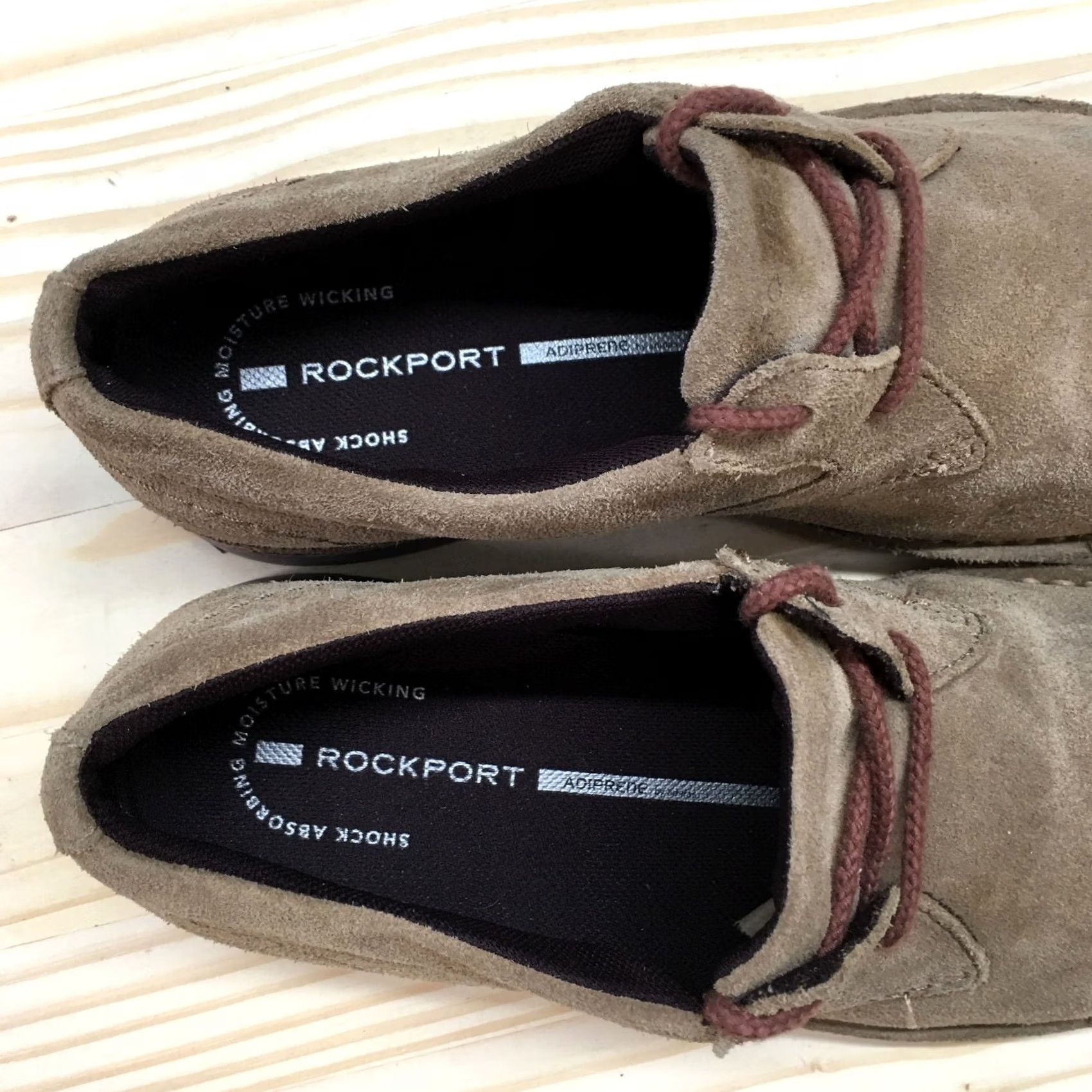 Rockport Rockport Mens 8 W Urban Edge Oxford Brown Leather Cap Toe Casual Lace Up Shoes Size ONE SIZE - 5 Thumbnail