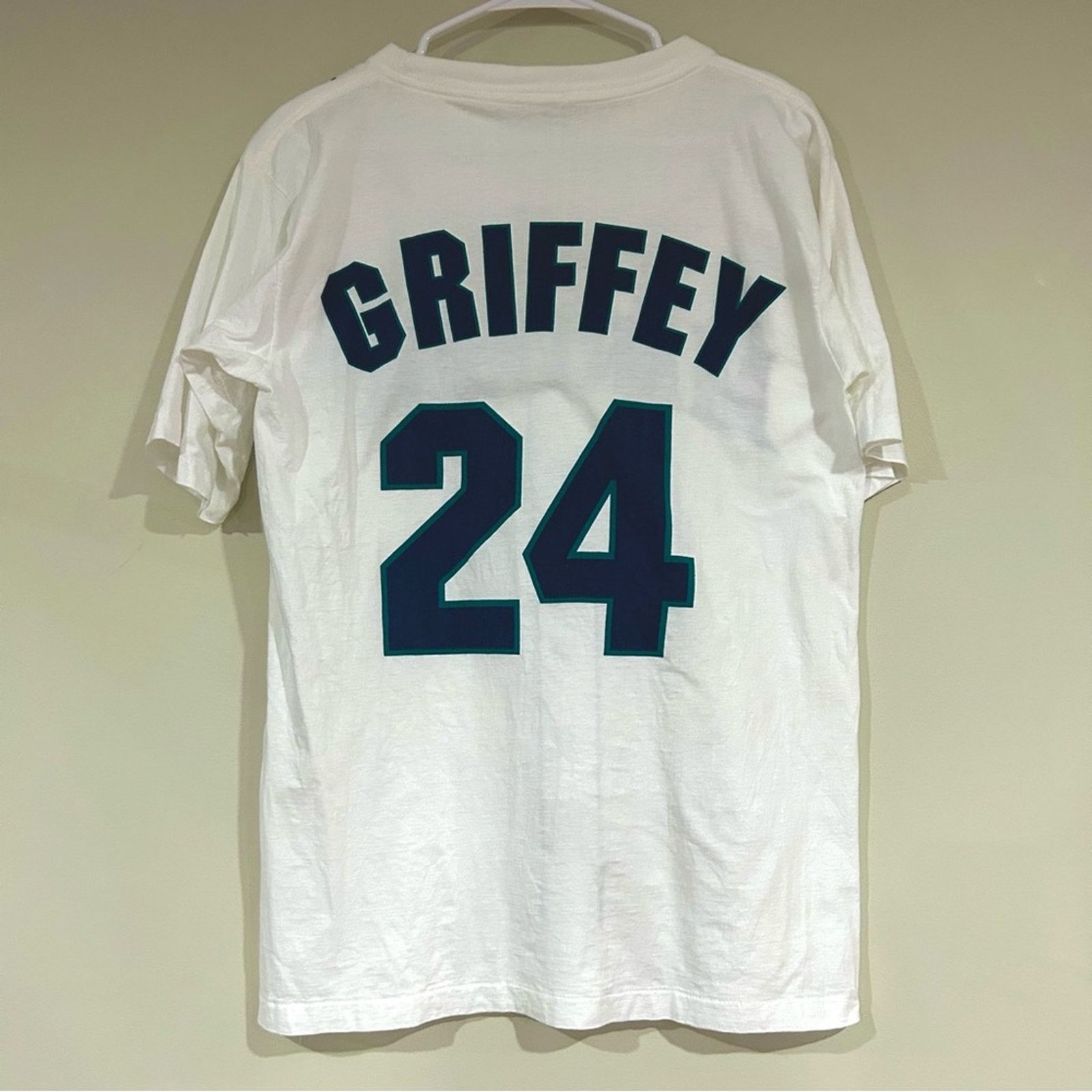 Other Vintage Seattle Mariners Ken Griffey Jr Baseball Shirt Size US M / EU 48-50 / 2 - 2 Thumbnail