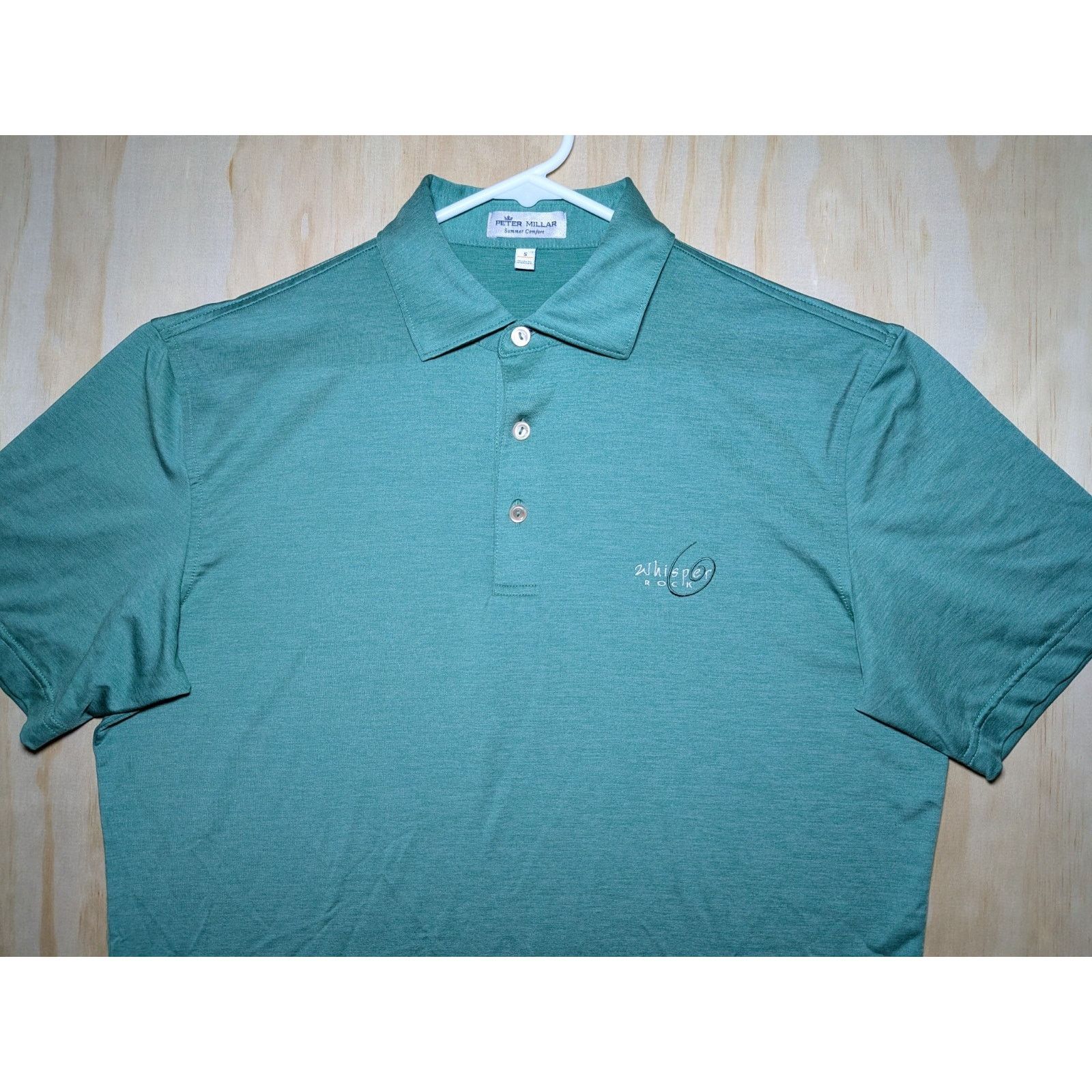 Peter Millar Peter Millar Men's Small Summer Comfort Polo Whisper Rock Size US S / EU 44-46 / 1 - 1 Thumbnail