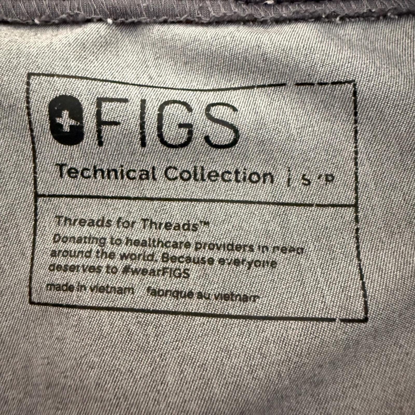 Other FIGS Zamora Jogger Scrub Pant Womens Small Petite 30x26 Gray Size 30" / US 8 / IT 44 - 2 Thumbnail