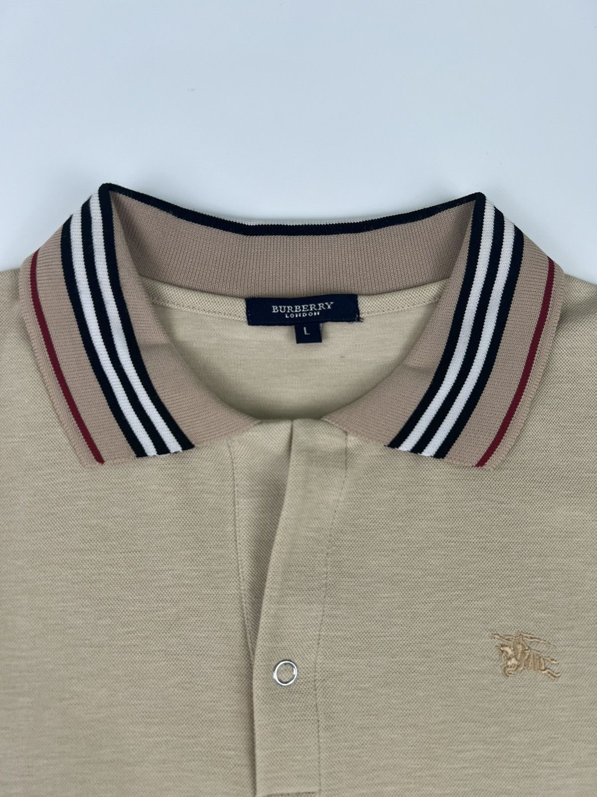 Burberry Burberry London Women Polo Tee Size L / US 10 / IT 46 - 3 Thumbnail