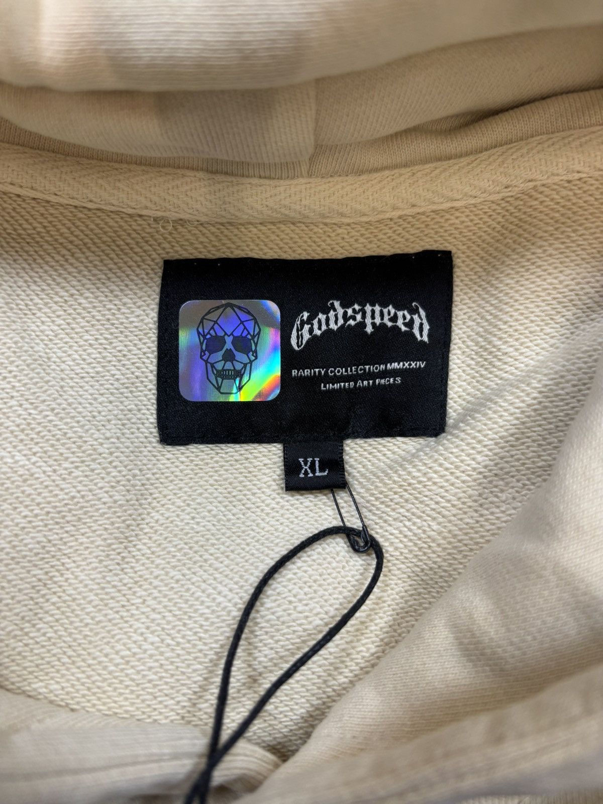 Godspeed Godspeed Pitstop Hoodie, Bone Size US XL / EU 56 / 4 - 7 Thumbnail
