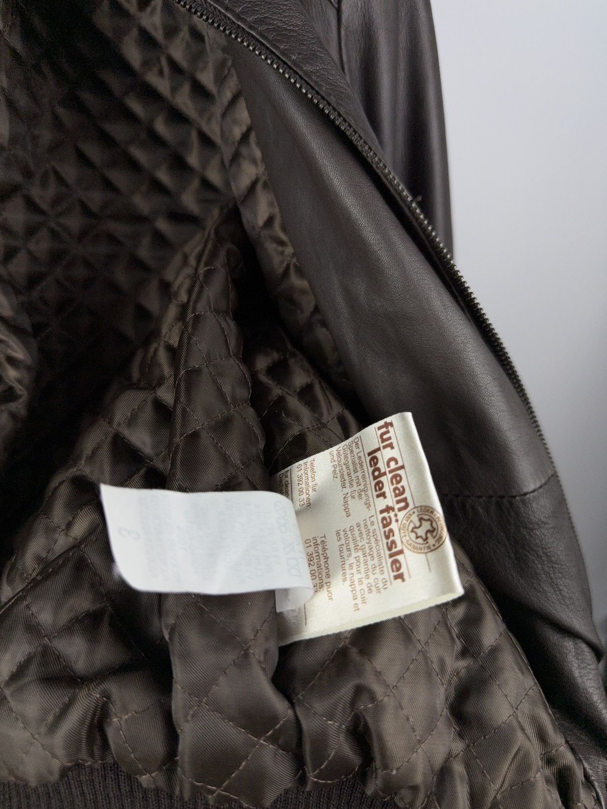 Leather Made in Italy Brown Real Leather Bomber Jacket Size 3 Size M / US 6-8 / IT 42-44 - 8 Thumbnail