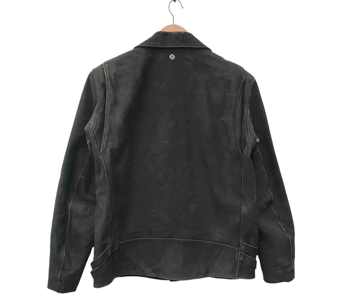 PPFM PPFM Double Collar Biker Rockabilly Leather Jacket Size US M / EU 48-50 / 2 - 9 Thumbnail
