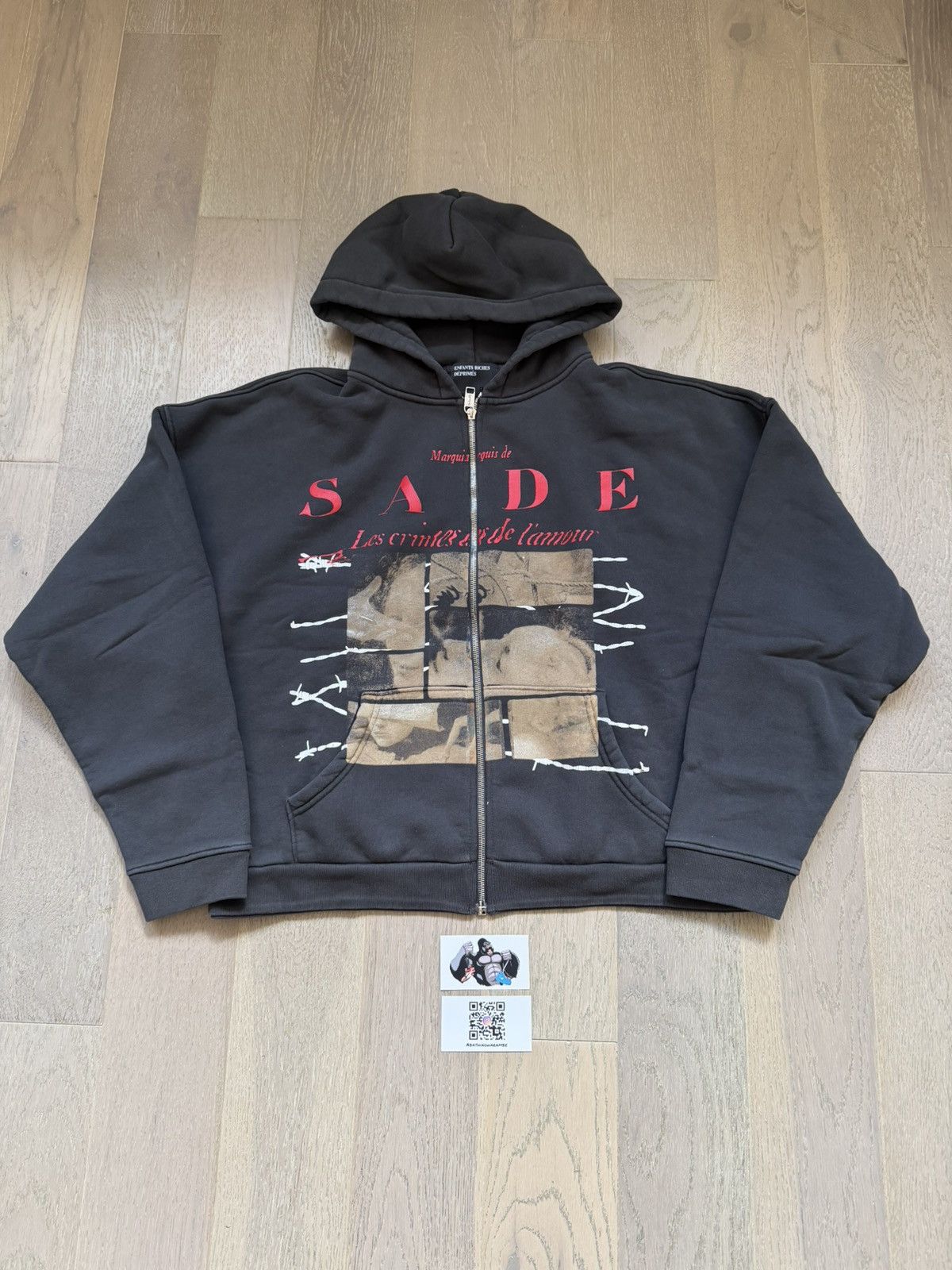 Enfants Riches Deprimes Enfants Riches Deprimes Les Crimes De L'Amour Zip Up Hoodie Size US L / EU 52-54 / 3 - 2 Thumbnail