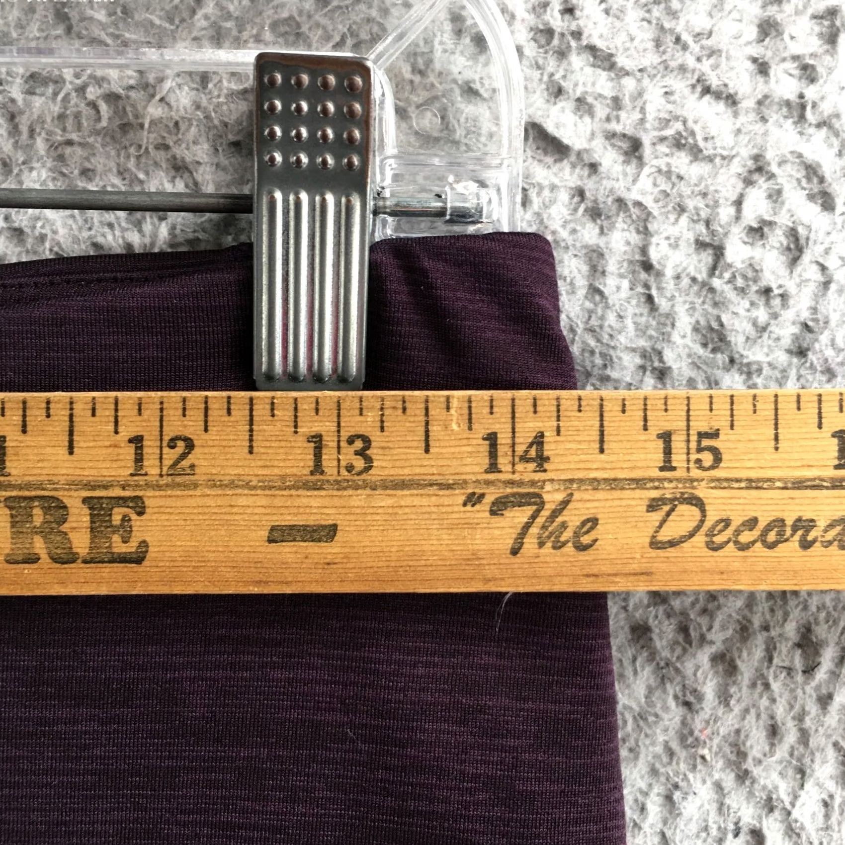 Vintage MONDETTA Leggings Womens Medium Purple Heather High Rise Active Stretch Yoga Pants Size 32" / US 10 / IT 46 - 5 Thumbnail