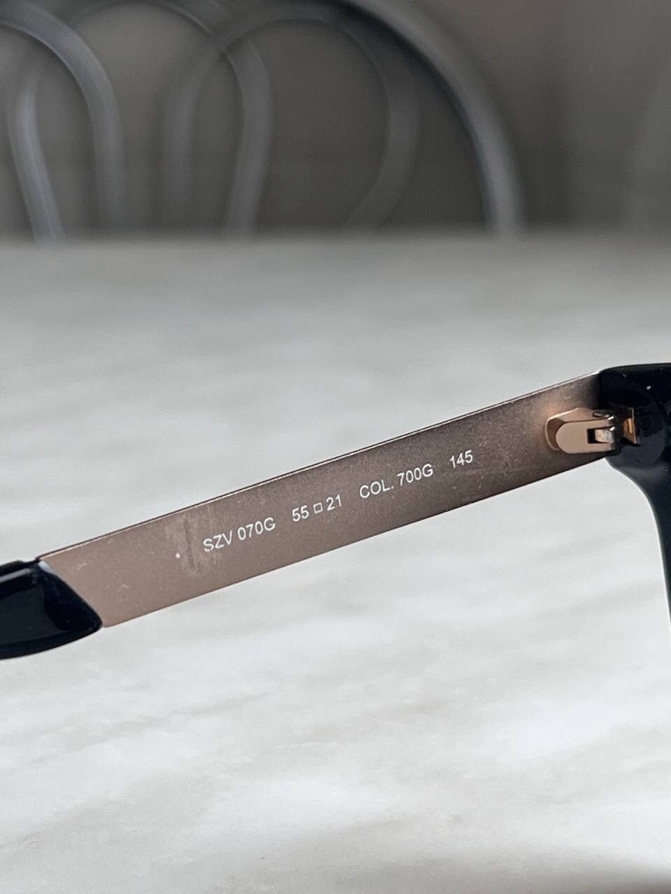 Vintage × Zadig & Voltaire Zadig & Voltaire'00s Square Black Frame Sunglasses Eyewear Size ONE SIZE - 8 Thumbnail