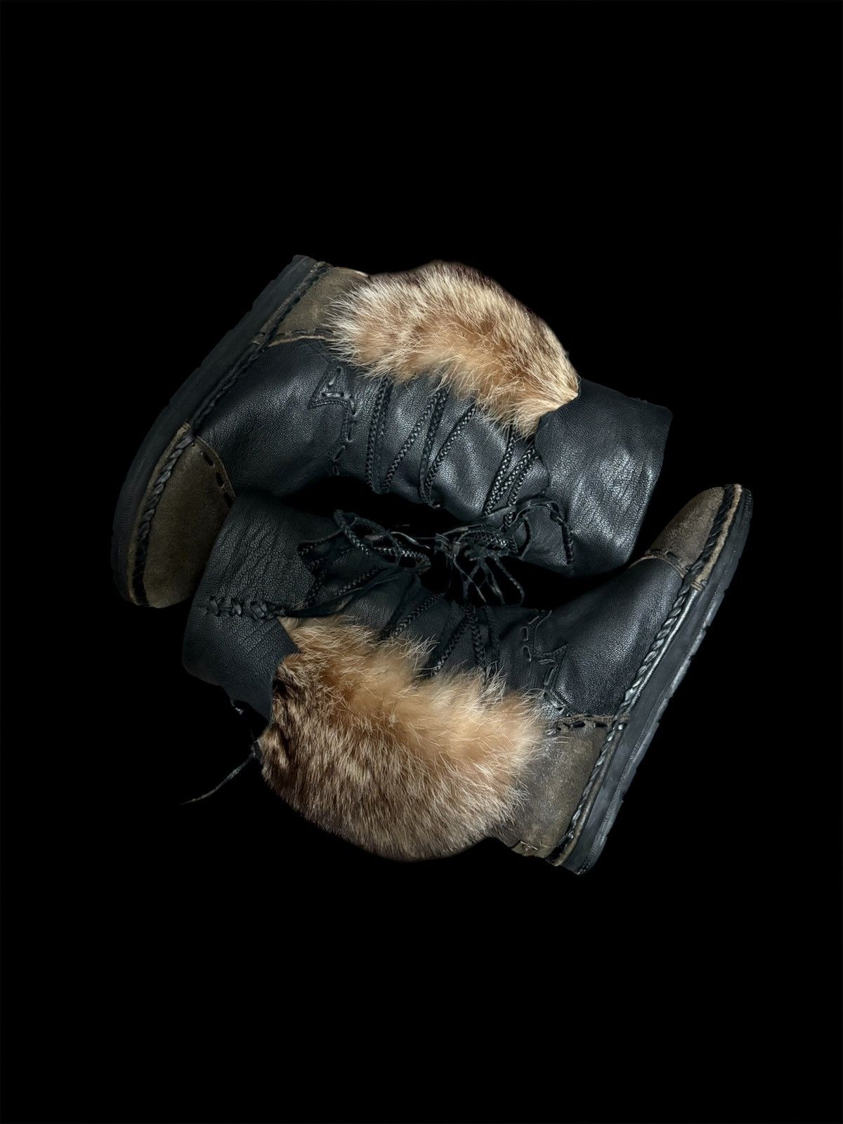 14th Addiction 14th addiction fur moccasin boots Size US 10 / EU 43 - 5 Thumbnail
