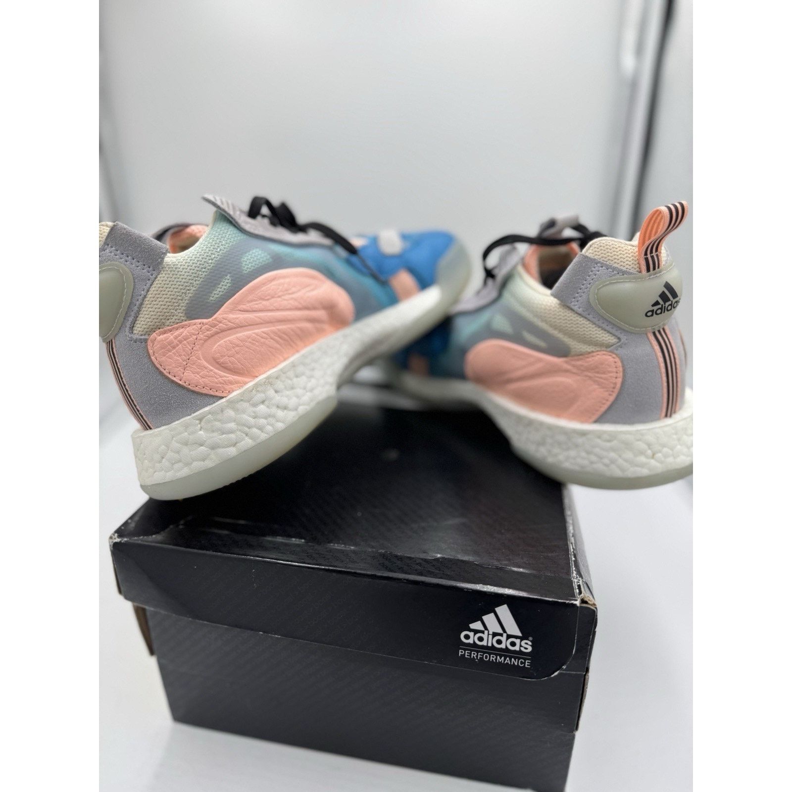Adidas Size 10 - adidas ZoneBoost Aeroblue Clear Orange bs905 Size US 10 / EU 43 - 6 Thumbnail