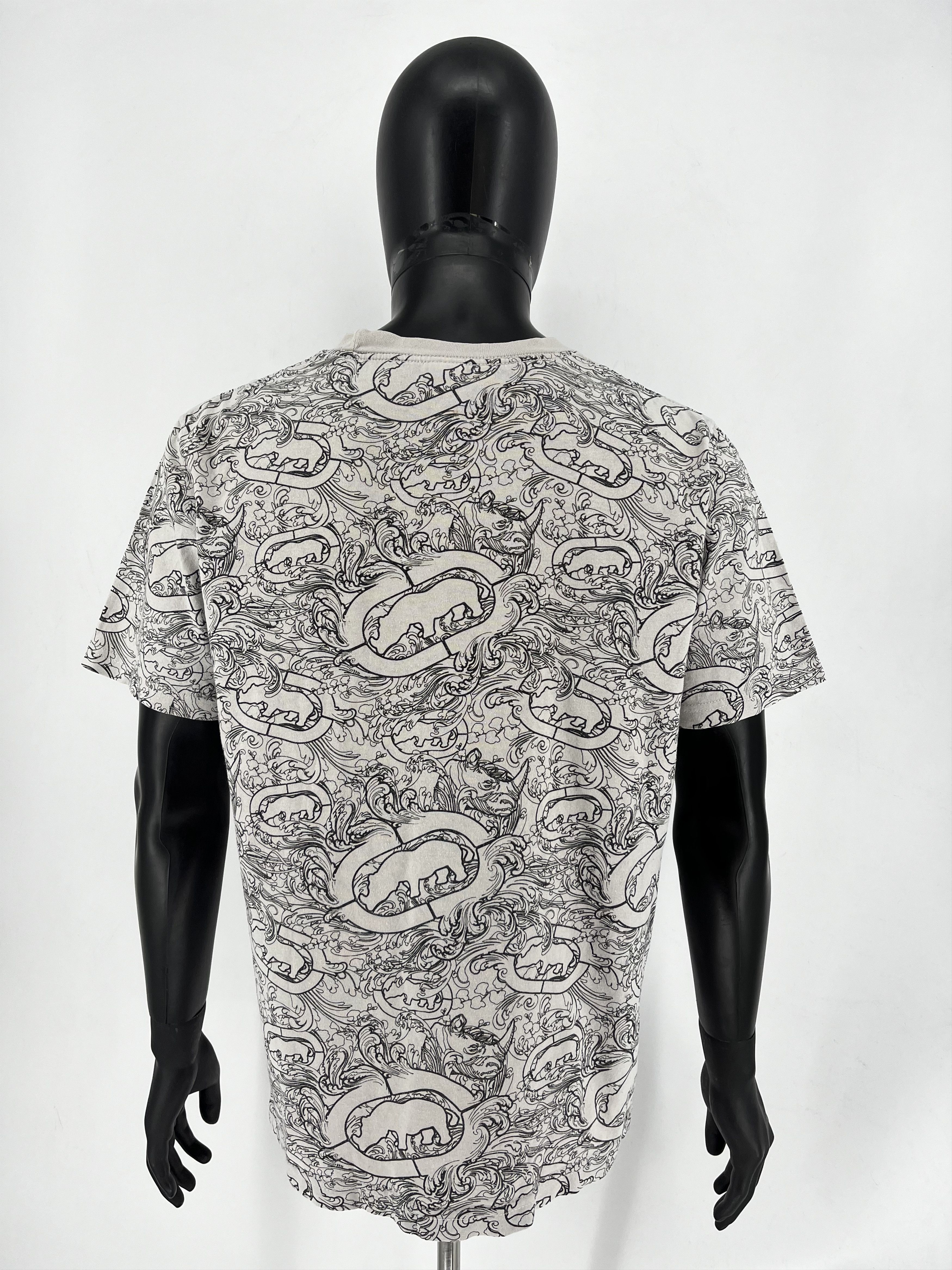 Ecko Unltd. Y2K Ecko Unltd Monogram Web Graphic Rap T Shirt Size US M / EU 48-50 / 2 - 12 Thumbnail