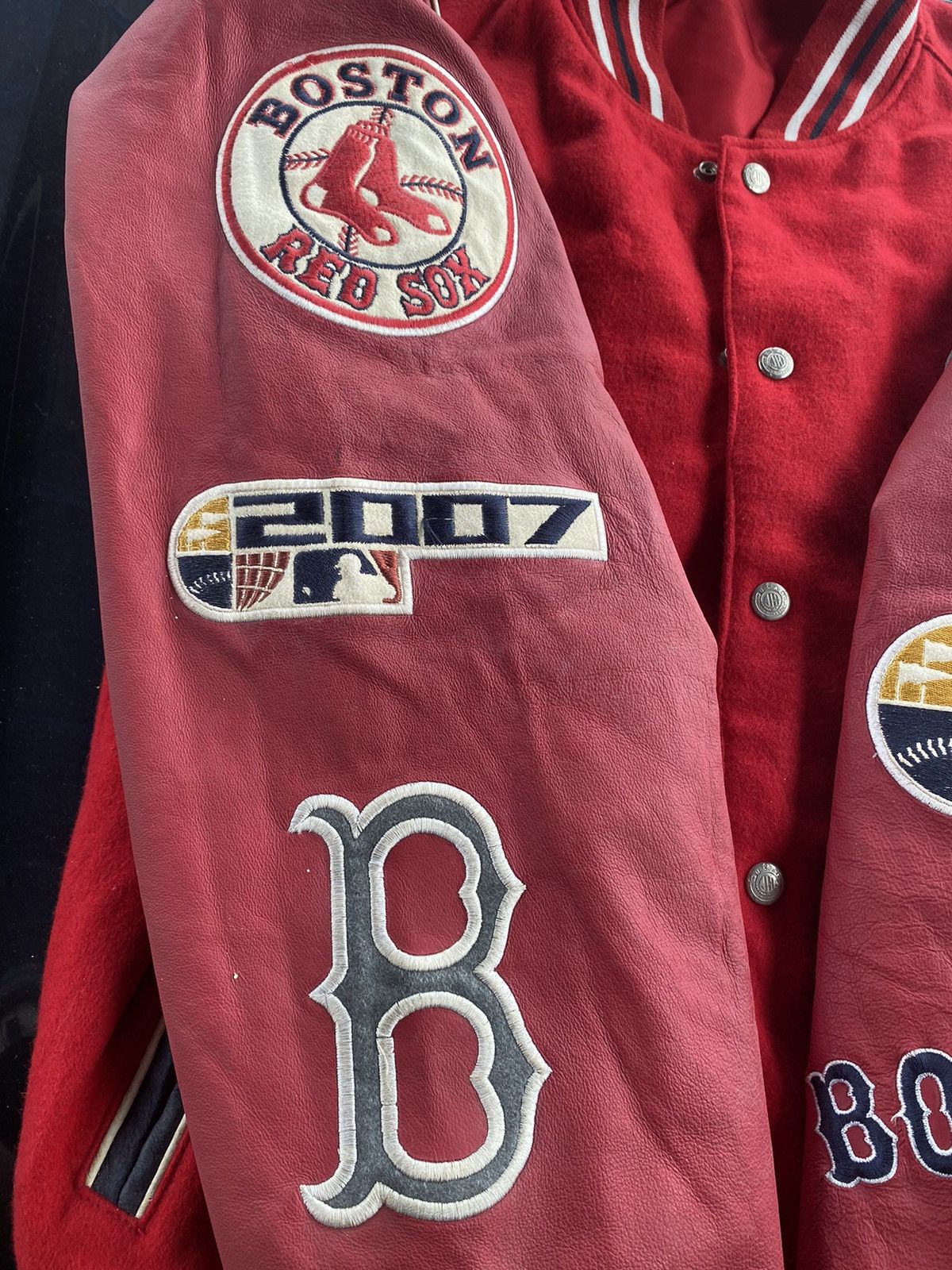 JH Design × MLB JH DESIGN X BOMBERS JACKET X VINTAGE X BOSTON REDSOX Size US M / EU 48-50 / 2 - 6 Thumbnail