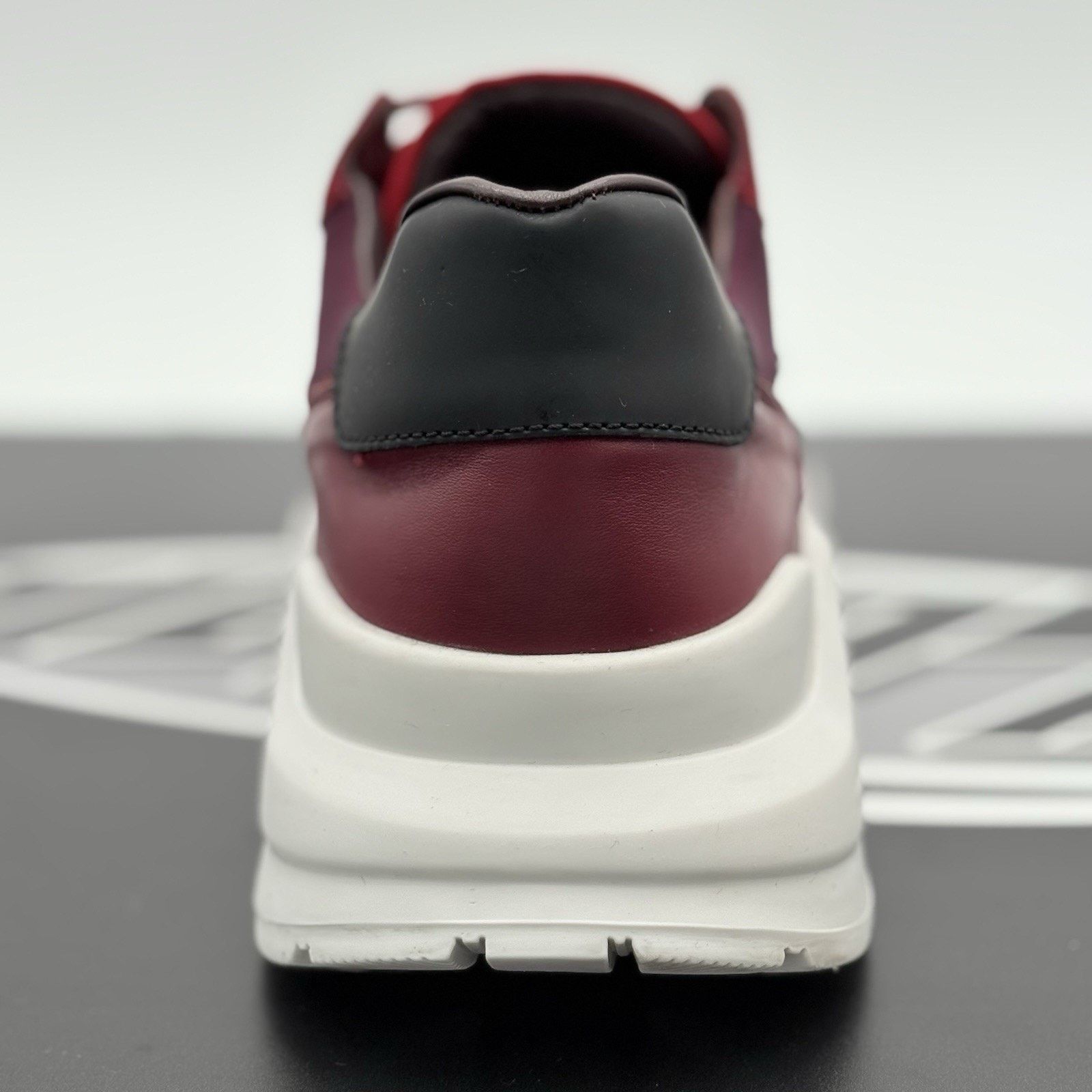 Burberry Burberry Regis Sneaker ' Red Black ' | GREAT CONDITION! Size US 10.5 / EU 43-44 - 3 Thumbnail