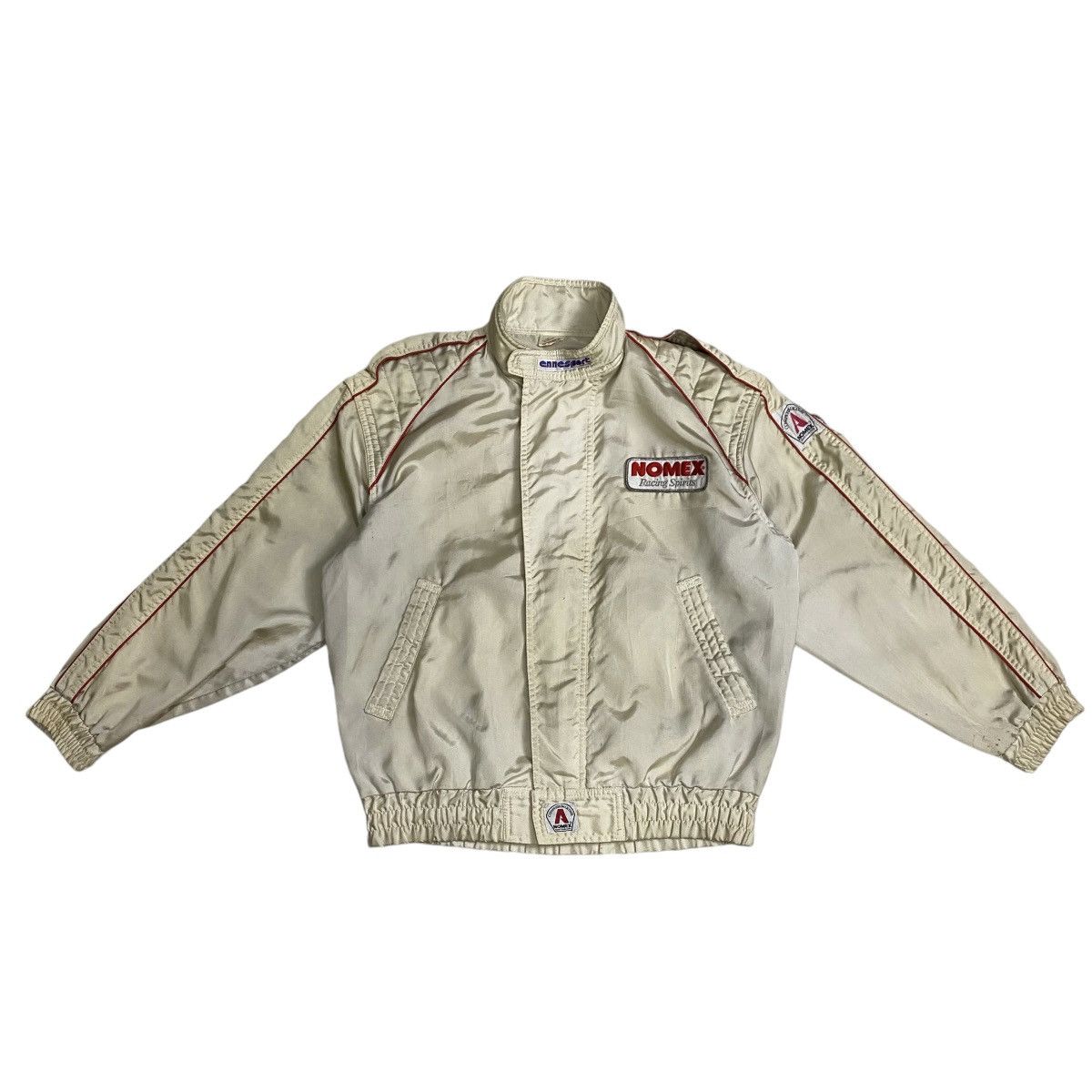 Sports Specialties × Vintage Vintage 80s Nomex Racing Spirit Bomber Jacket Size US M / EU 48-50 / 2 - 6 Thumbnail