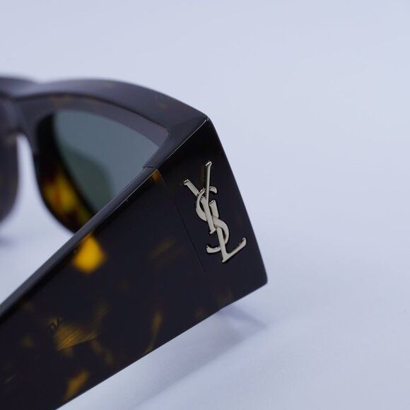 Saint Laurent Paris 🕶️ New Saint Laurent SLM140 003 Sunglasses - Havana Frame Size ONE SIZE - 9 Thumbnail