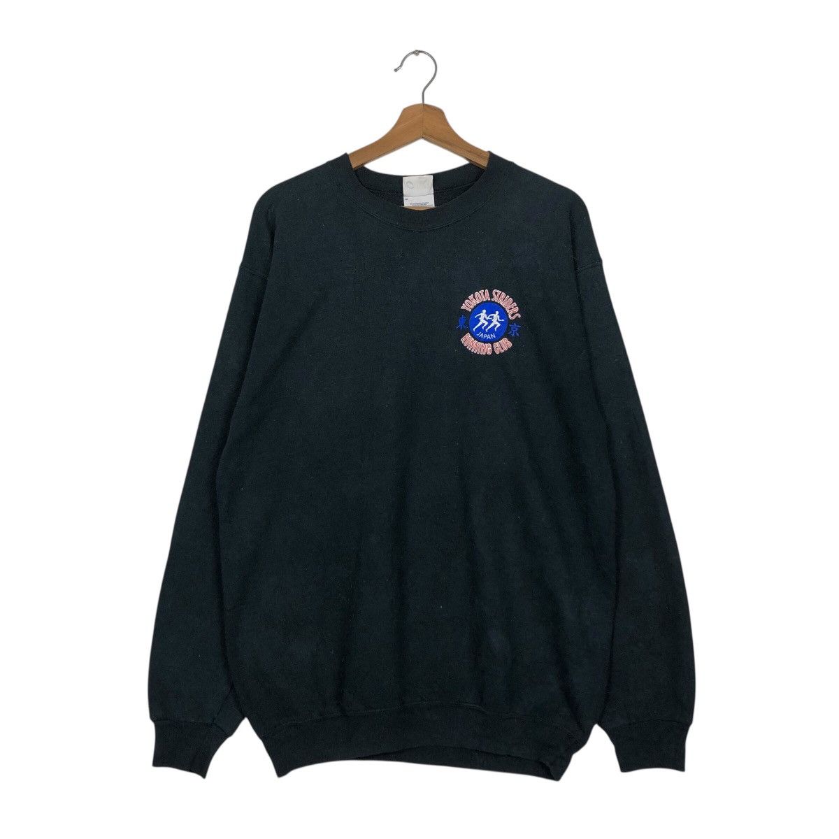 Vintage 📌Vintage Sweatshirt Yokota Striders Japan Running Club Size US M / EU 48-50 / 2 - 2 Thumbnail