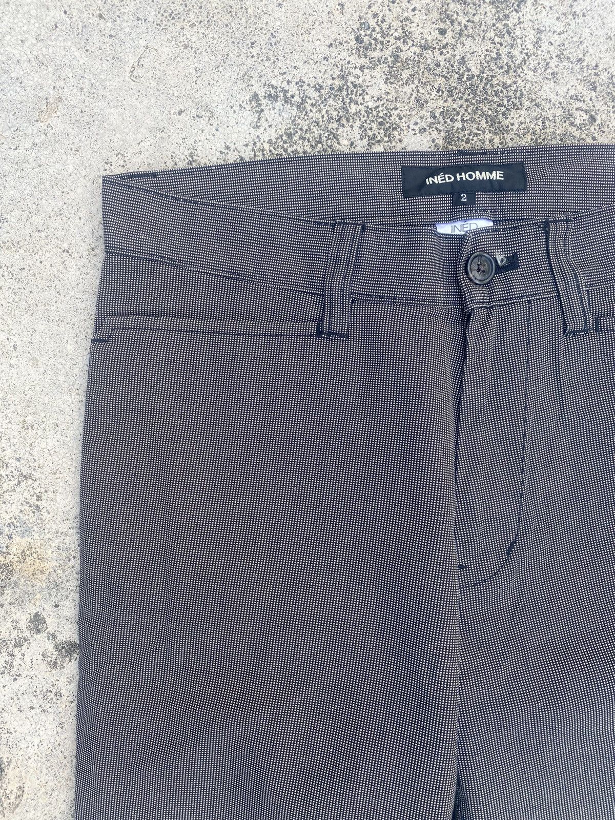 If Six Was Nine × Yohji Yamamoto Flare Jeans Ined Yohji Yamamoto Small Tartan Bootcut Size US 30 / EU 46 - 4 Thumbnail