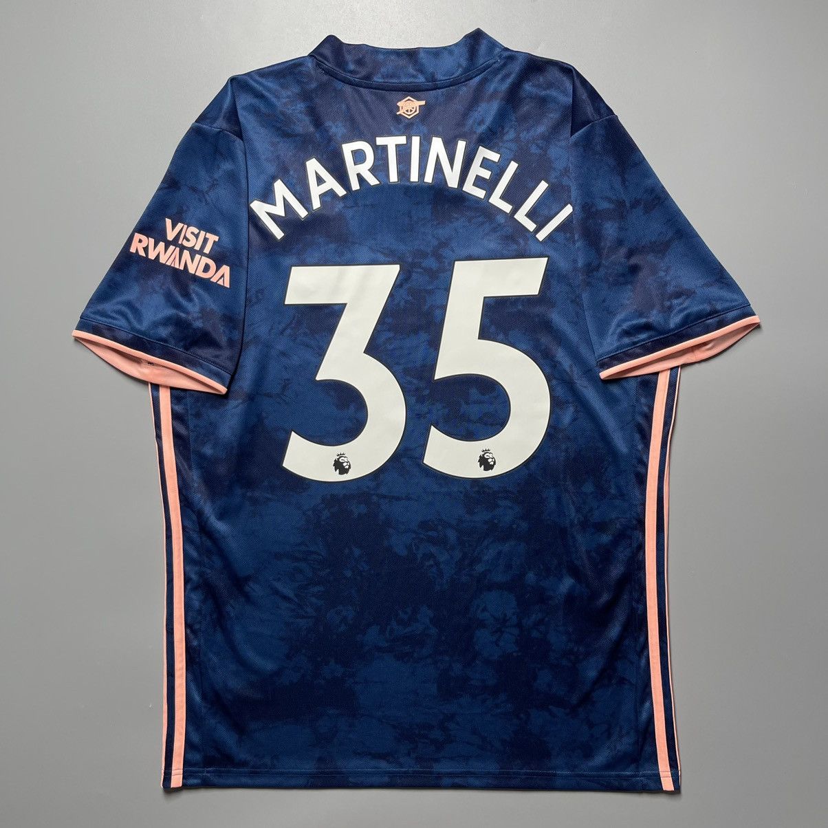 Vintage ARSENAL ADIDAS 2020/2021 SOCCER THIRD JERSEY #35 MARTINELLI Size US L / EU 52-54 / 3 - 1 Thumbnail