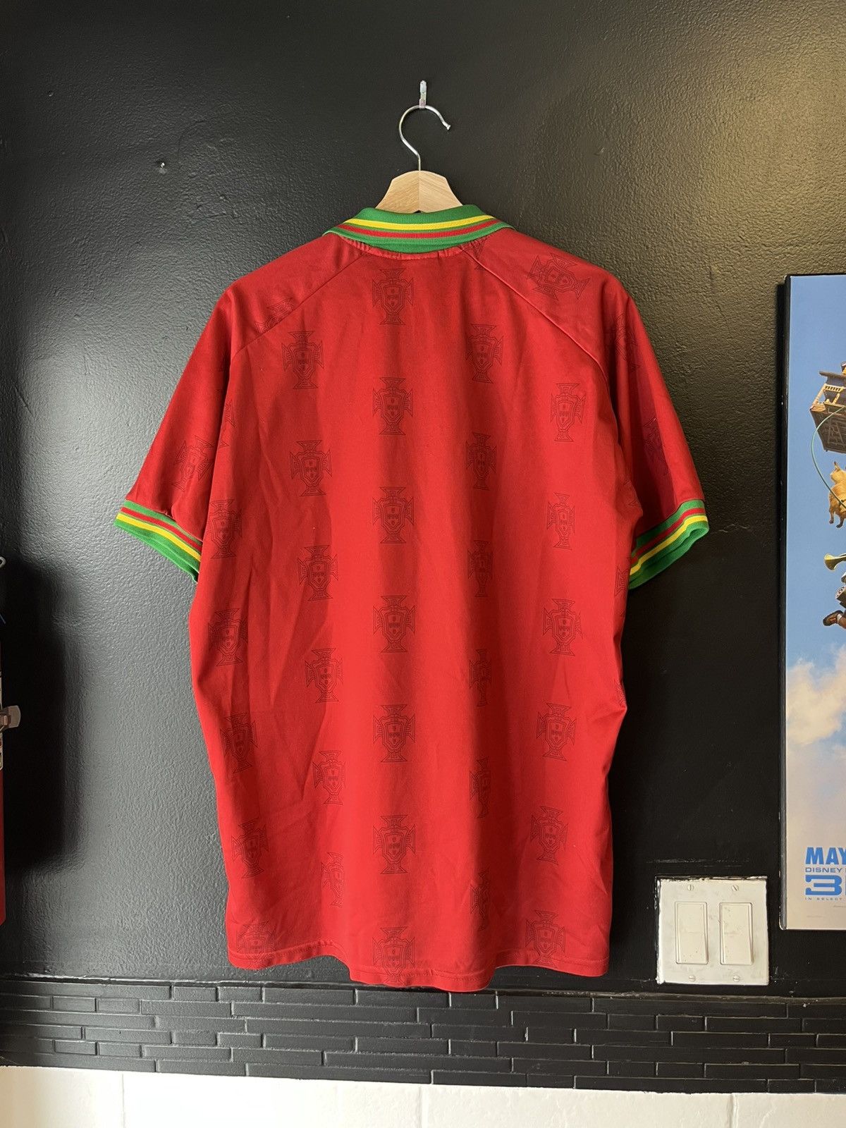 Japanese Brand × Vintage 1995 Portugal FPF Home Jersey XL Size US XL / EU 56 / 4 - 3 Thumbnail