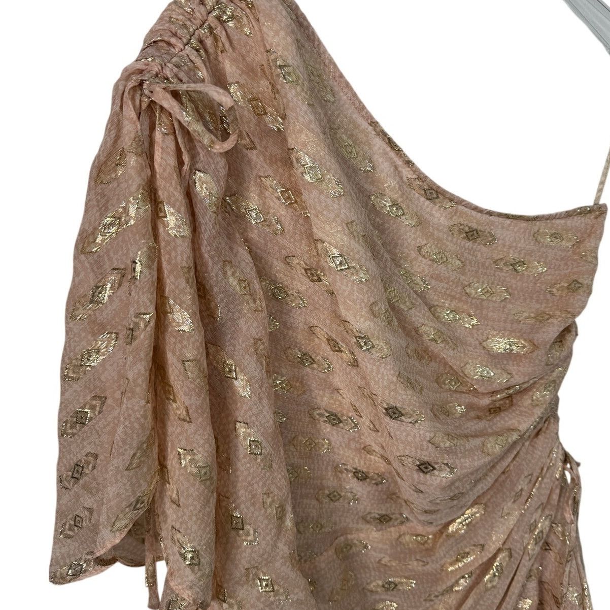 A.L.C. A.L.C. Misha Dress Intermix Exclusive pink gold silk size 4 Size S / US 4 / IT 40 - 8 Thumbnail