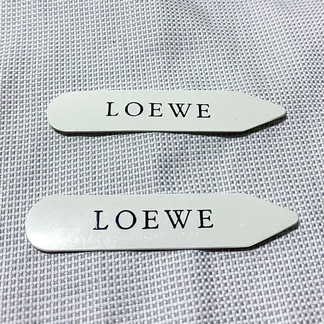 Loewe Loewe White Checkered Plaid Long Sleeve Casual Formal Shirt Size US M / EU 48-50 / 2 - 9 Thumbnail